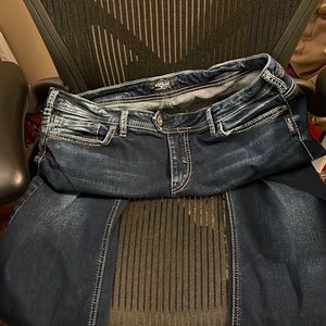 Silver Tuesday boot cut jeans size 16/33